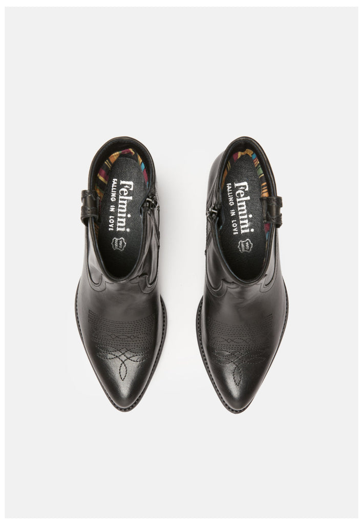FELMINI Stiefelette Leder Black
