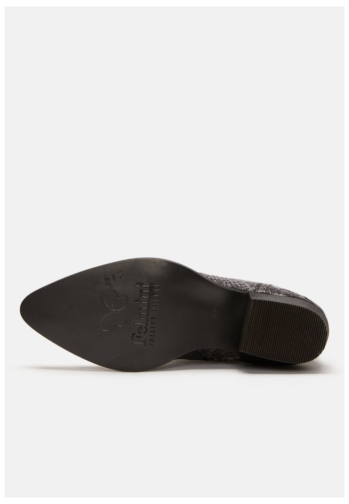 FELMINI Stiefelette Leder Black