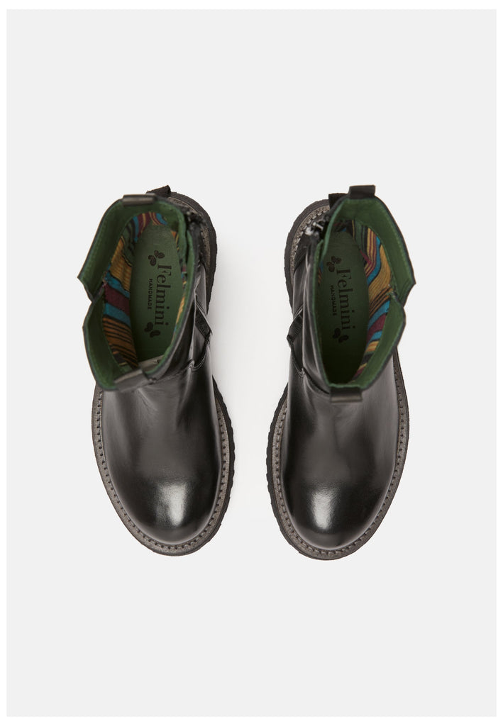 FELMINI Stiefelette Leder Black