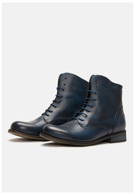 FELMINI Stiefelette Leder Blau