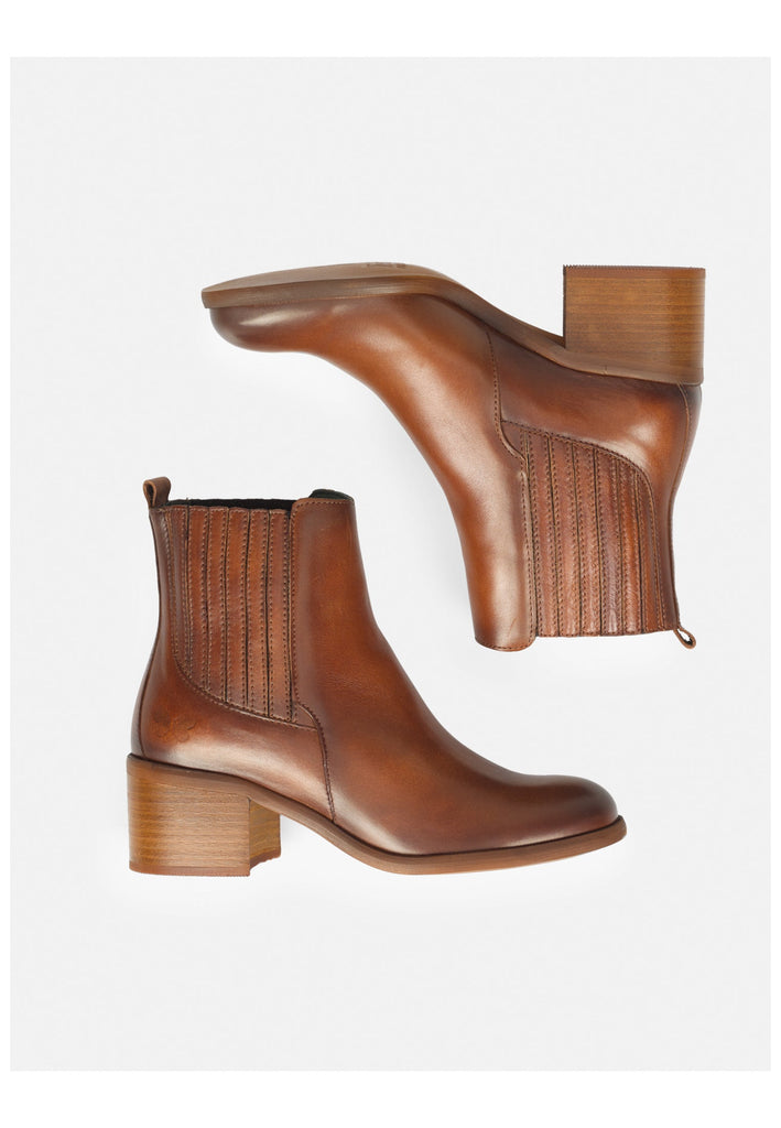 FELMINI Stiefelette Leder Braun