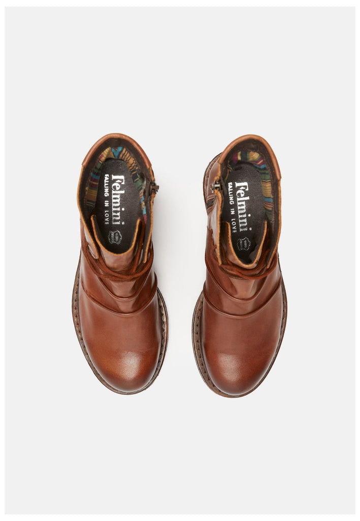 FELMINI Stiefelette Leder Braun