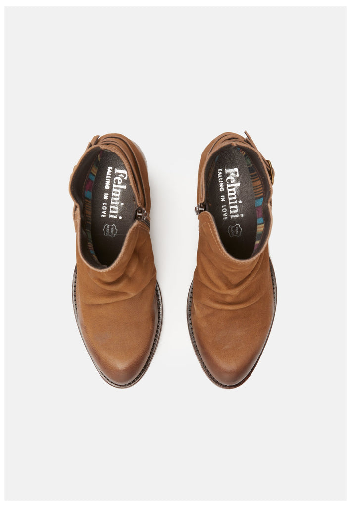 FELMINI Stiefelette Leder Braun