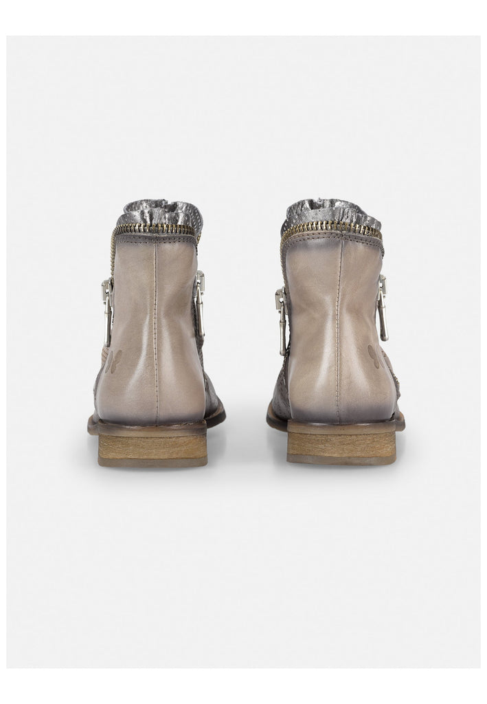 FELMINI Stiefelette Leder Braun/Grau