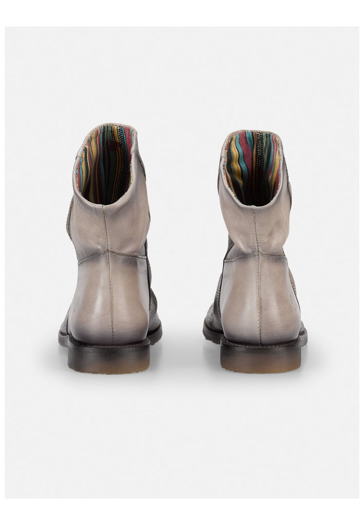 FELMINI Stiefelette Leder Braun/Grau
