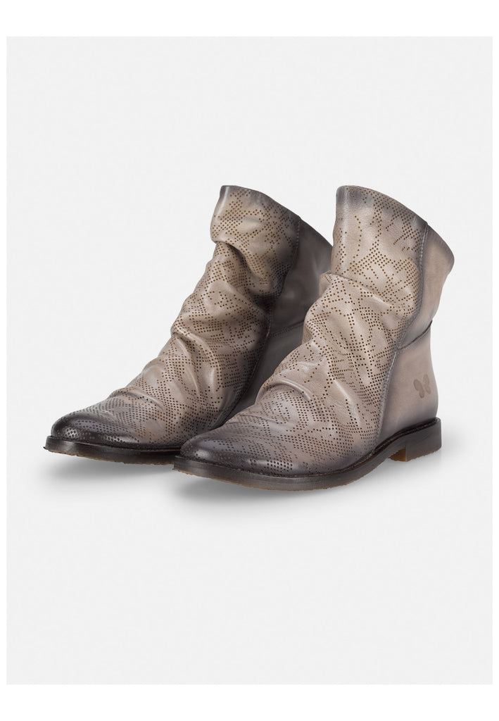 FELMINI Stiefelette Leder Braun/Grau