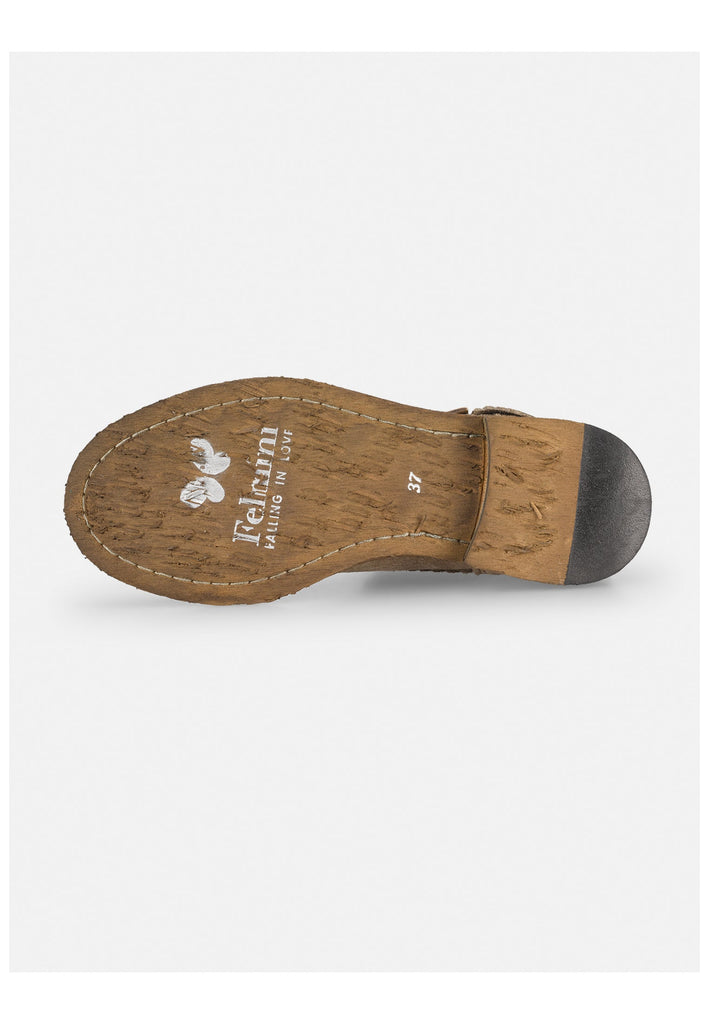 FELMINI Stiefelette Leder Braun/Grau