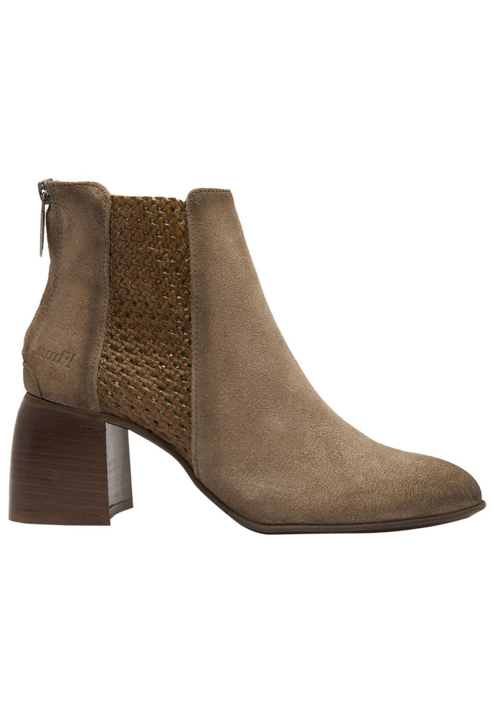 FELMINI Stiefelette Leder Braun/Grau