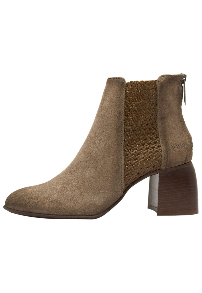 FELMINI Stiefelette Leder Braun/Grau