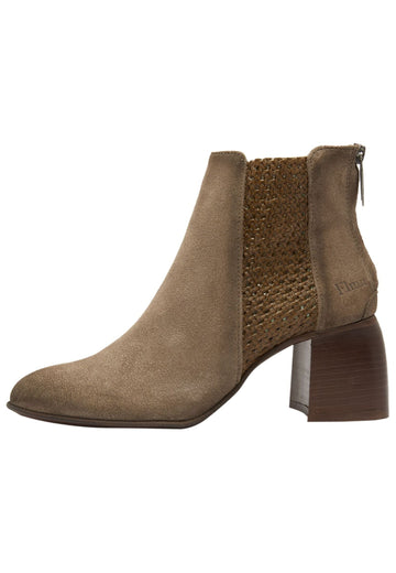 FELMINI Stiefelette Leder Braun/Grau