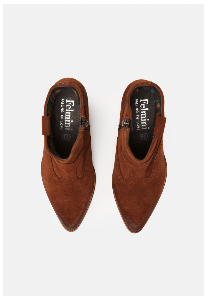 FELMINI Stiefelette Leder Brown