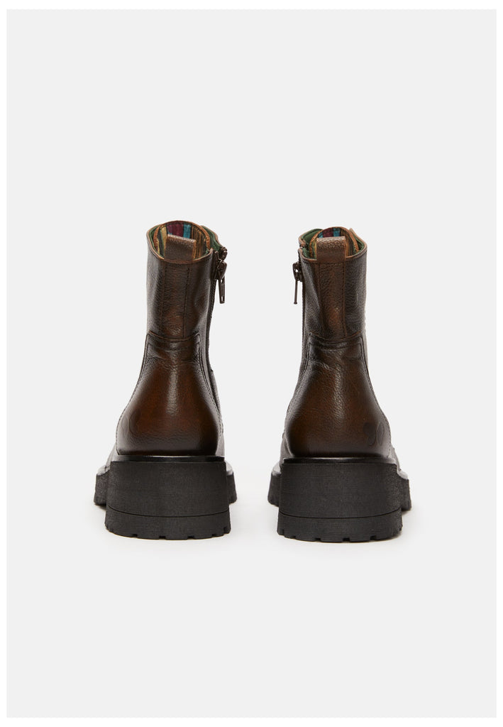 FELMINI Stiefelette Leder Cognac