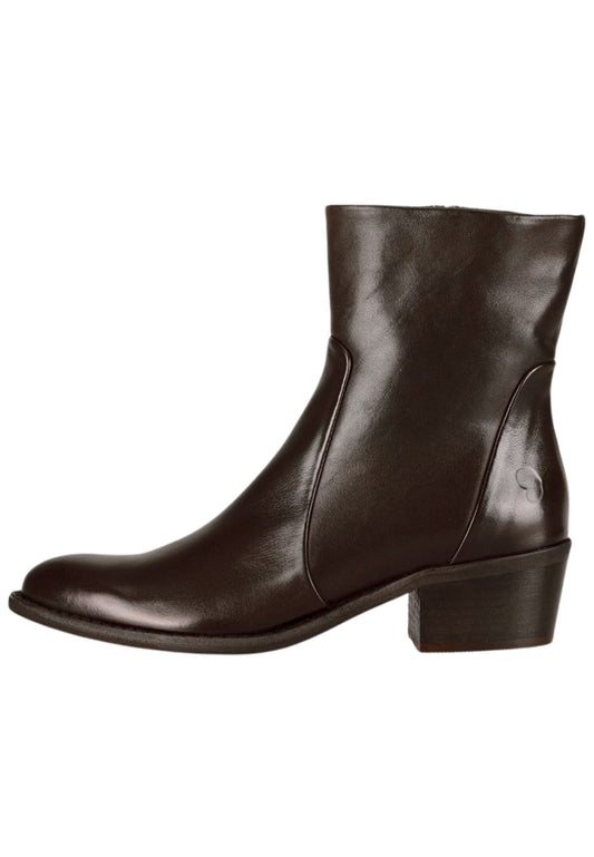 FELMINI Stiefelette Leder Dunkelbraun