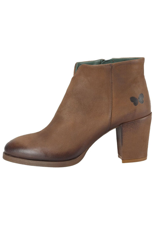 FELMINI Stiefelette Leder Dunkelbraun