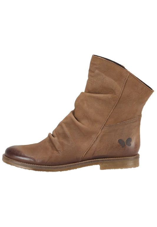 FELMINI Stiefelette Leder Dunkelbraun