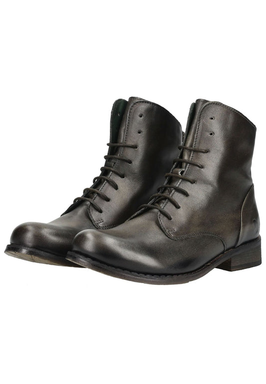 FELMINI Stiefelette Leder Dunkelgrün