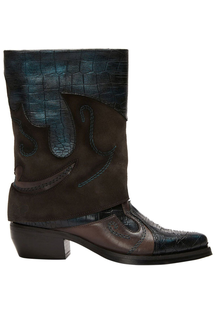 FELMINI Stiefelette Leder Grau