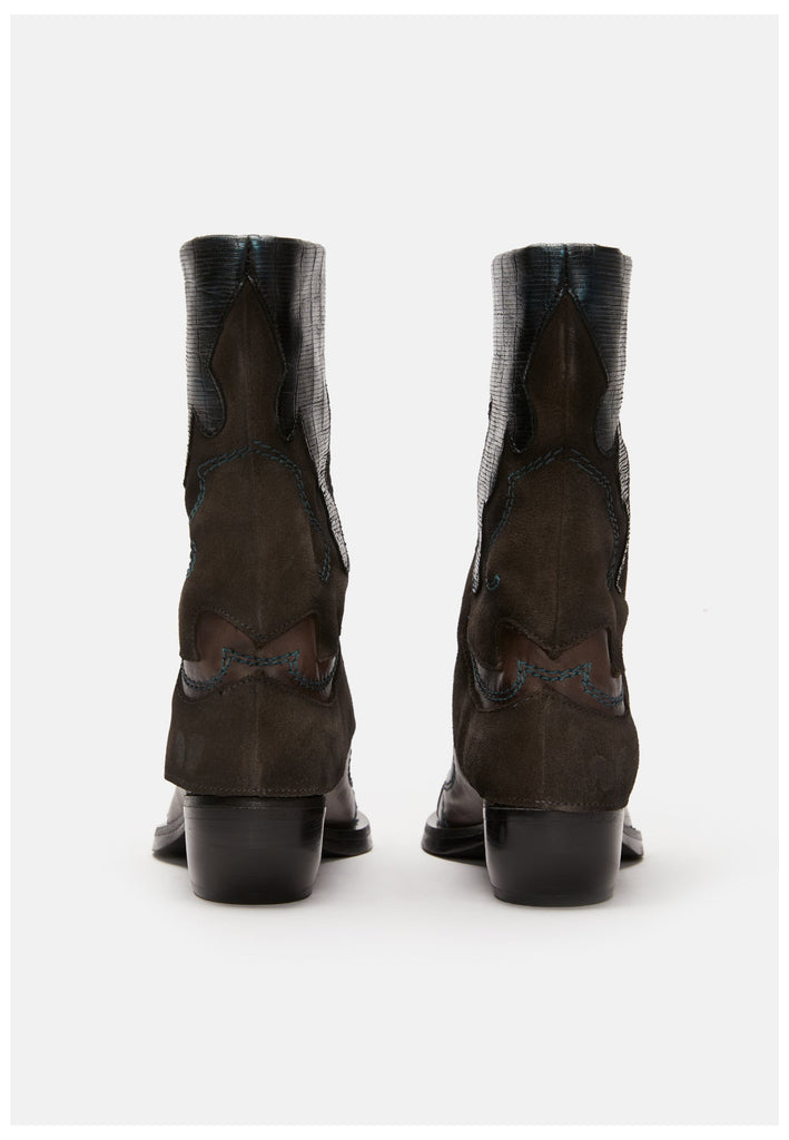 FELMINI Stiefelette Leder Grau