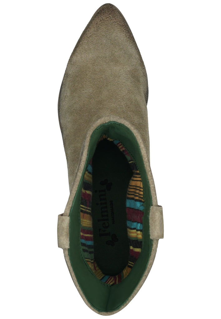 FELMINI Stiefelette Leder Grau/Braun