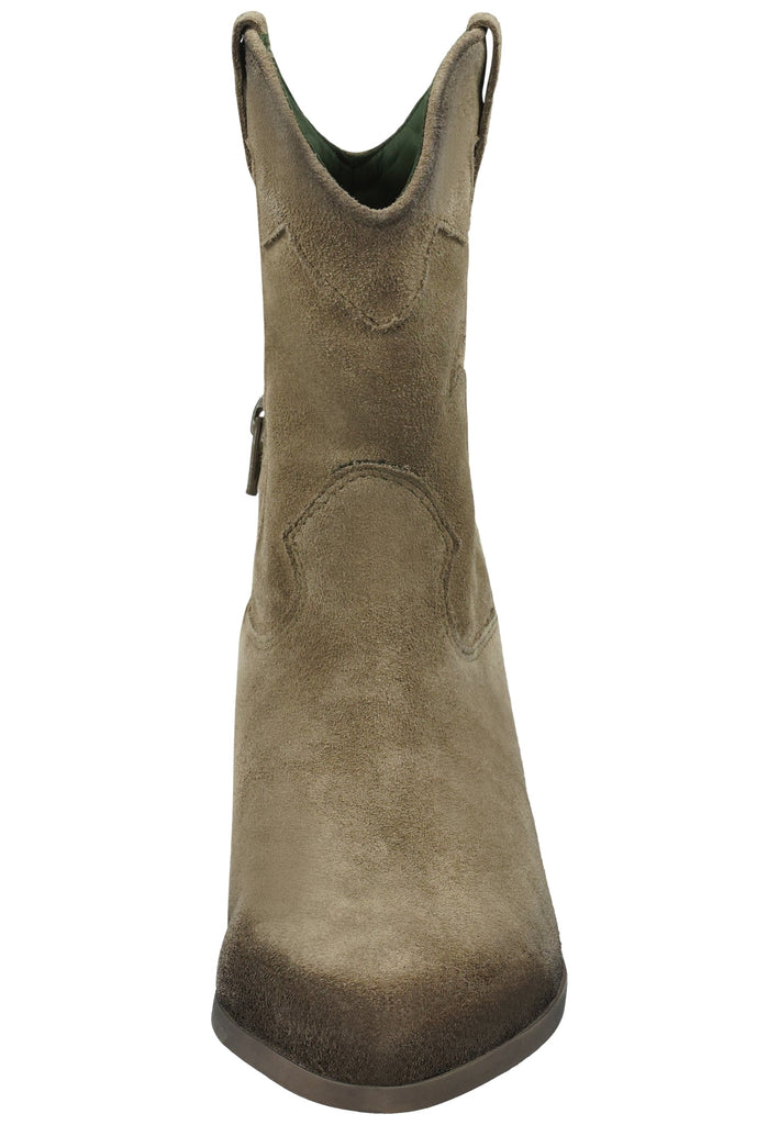 FELMINI Stiefelette Leder Grau/Braun