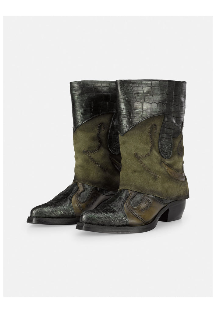 FELMINI Stiefelette Leder Green