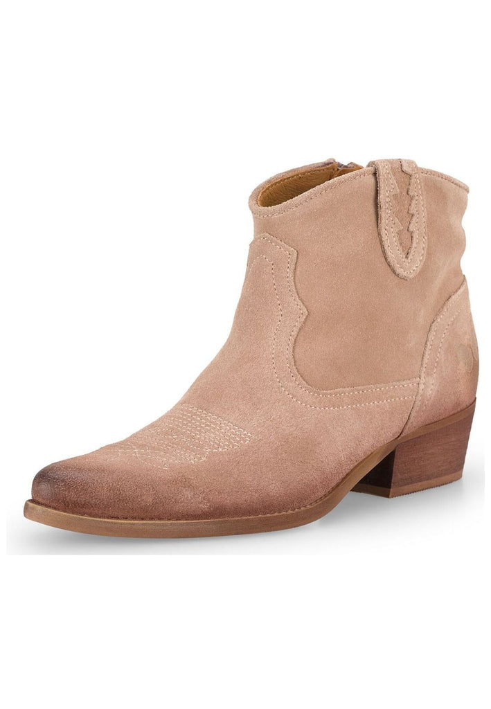 FELMINI Stiefelette Leder Hellbraun