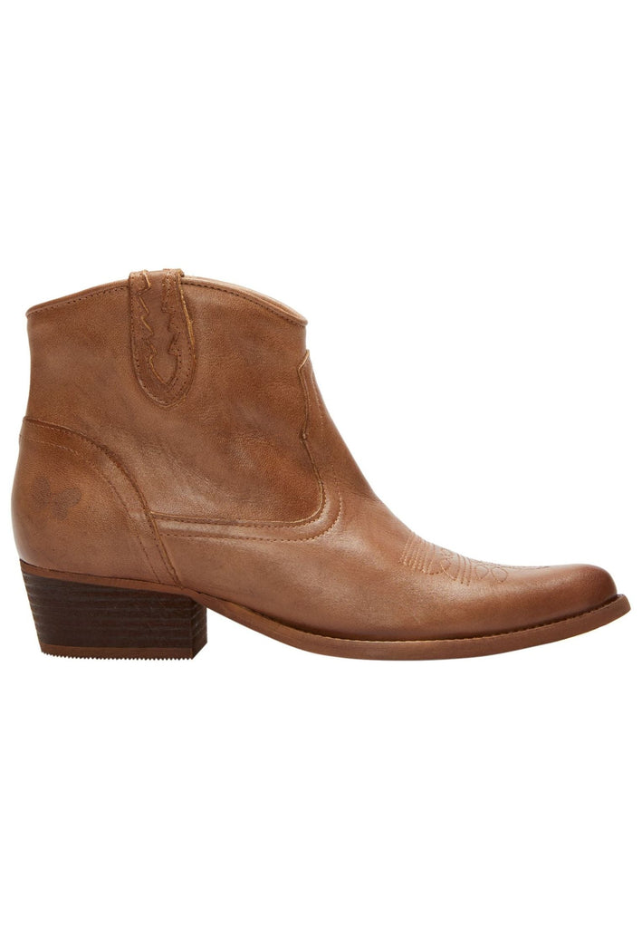 FELMINI Stiefelette Leder Hellbraun