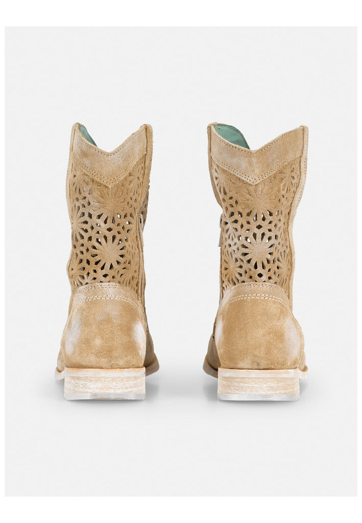 FELMINI Stiefelette Leder Hellbraun