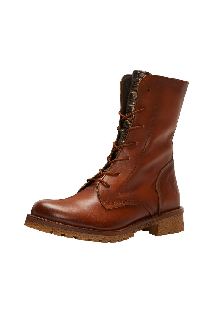 FELMINI Stiefelette Leder Mittelbraun