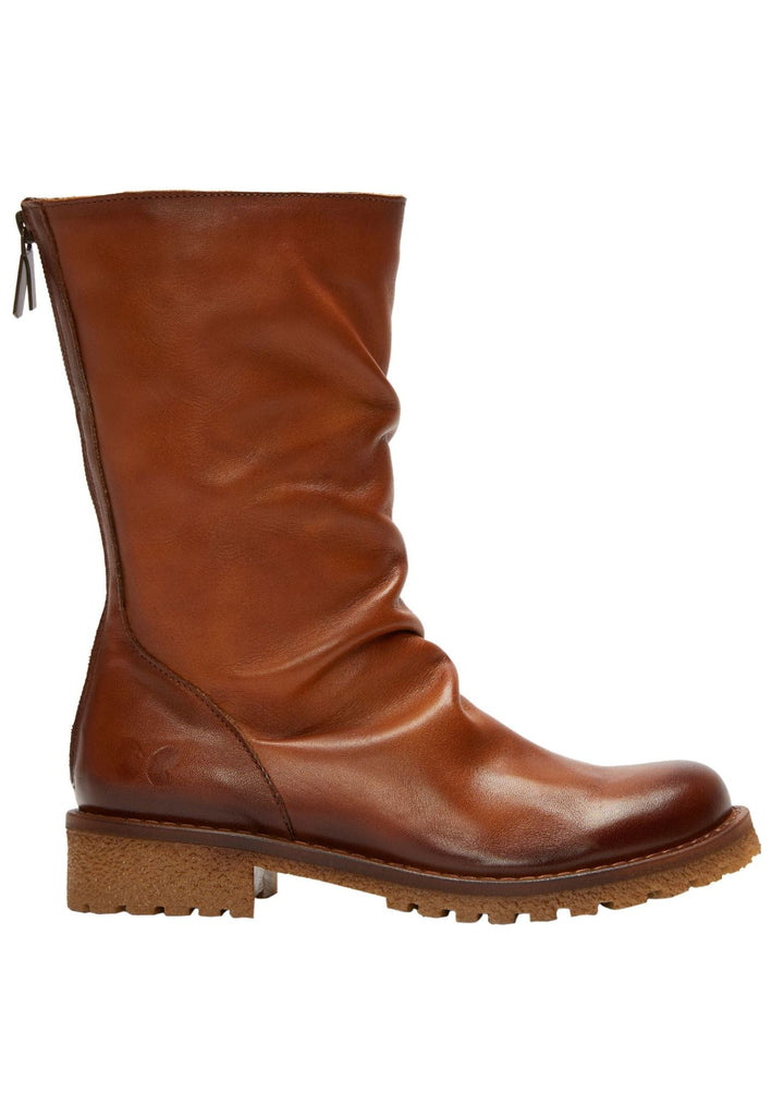 FELMINI Stiefelette Leder Mittelbraun