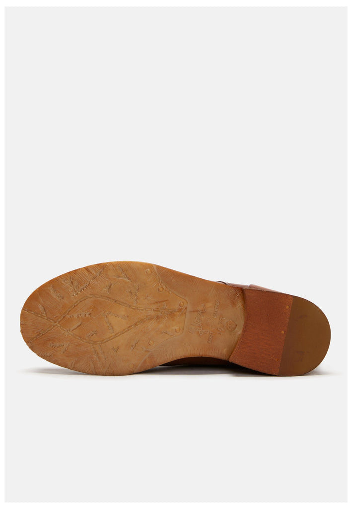 FELMINI Stiefelette Leder Mittelbraun