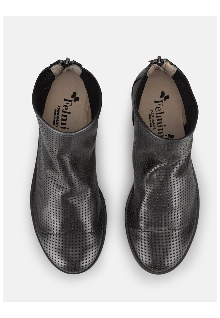 FELMINI Stiefelette Leder Schwarz