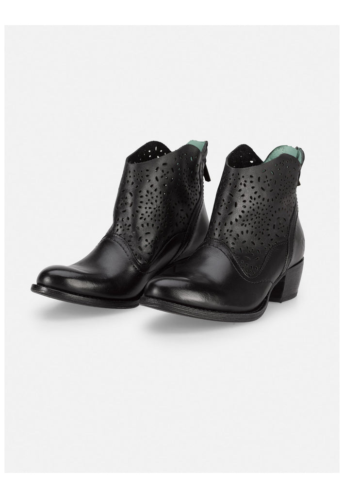 FELMINI Stiefelette Leder Schwarz