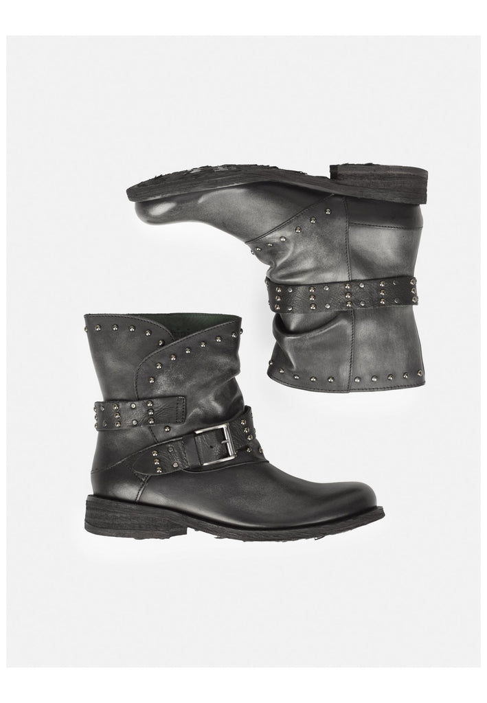 FELMINI Stiefelette Leder Schwarz