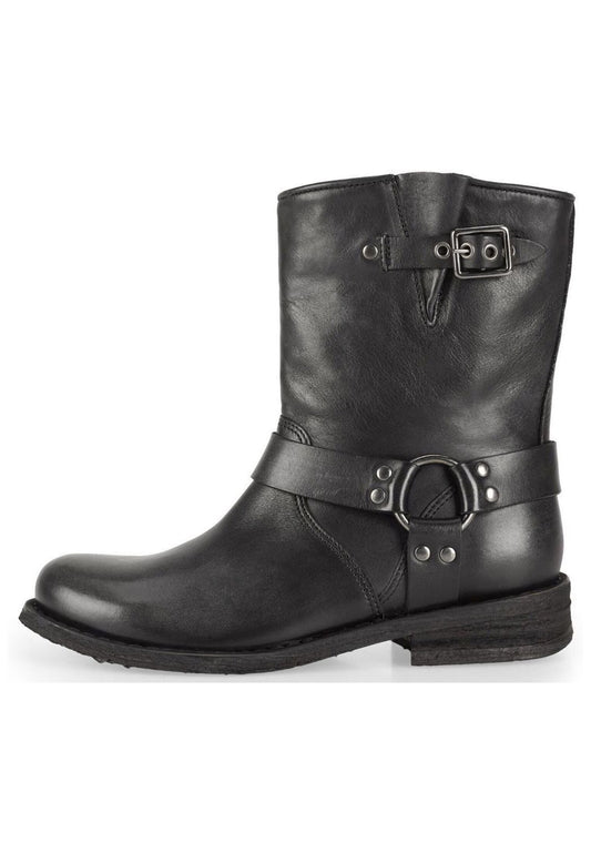 FELMINI Stiefelette Leder Schwarz