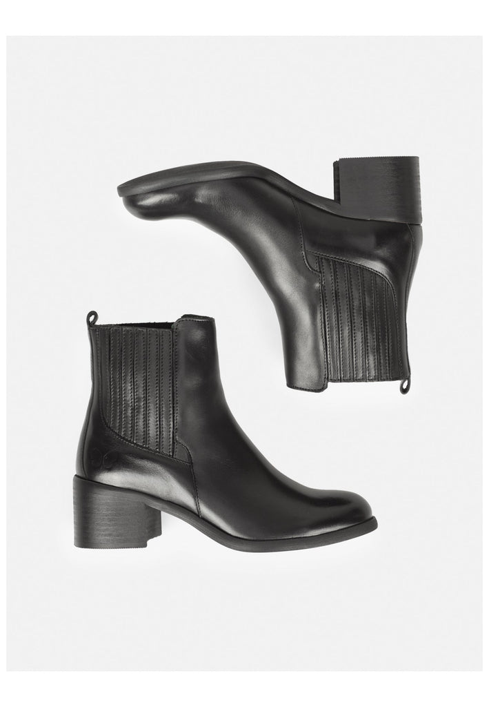 FELMINI Stiefelette Leder Schwarz