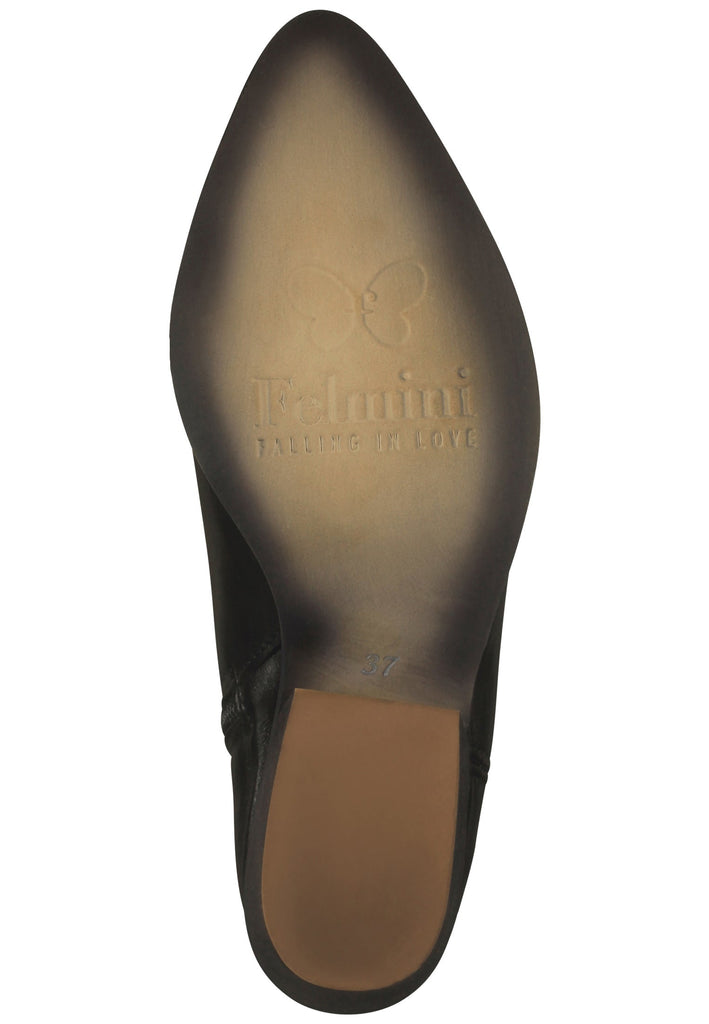 FELMINI Stiefelette Leder Schwarz