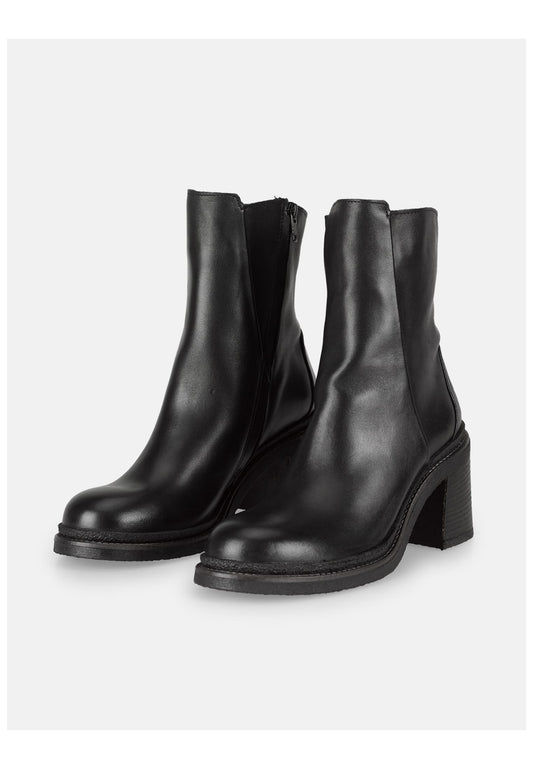 FELMINI Stiefelette Leder Schwarz