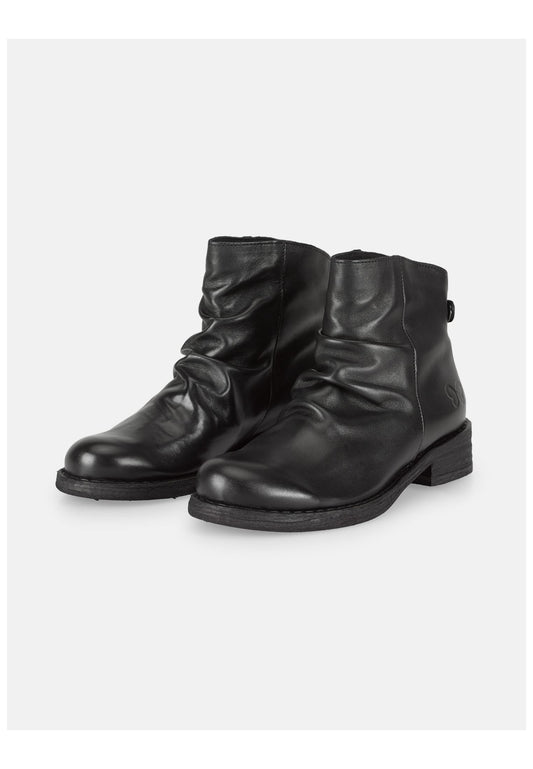 FELMINI Stiefelette Leder Schwarz