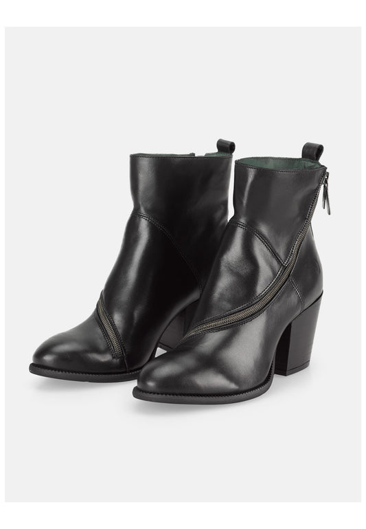 FELMINI Stiefelette Leder Schwarz