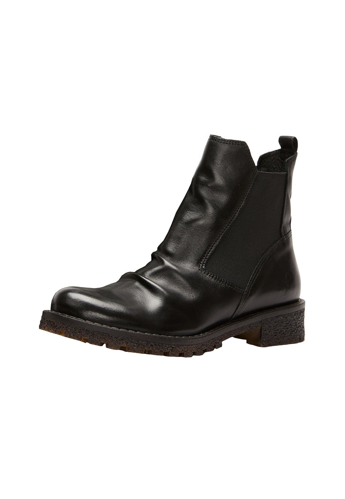 FELMINI Stiefelette Leder/Textil Black