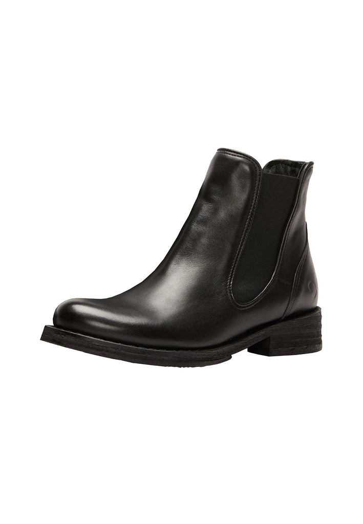 FELMINI Stiefelette Leder/Textil Black
