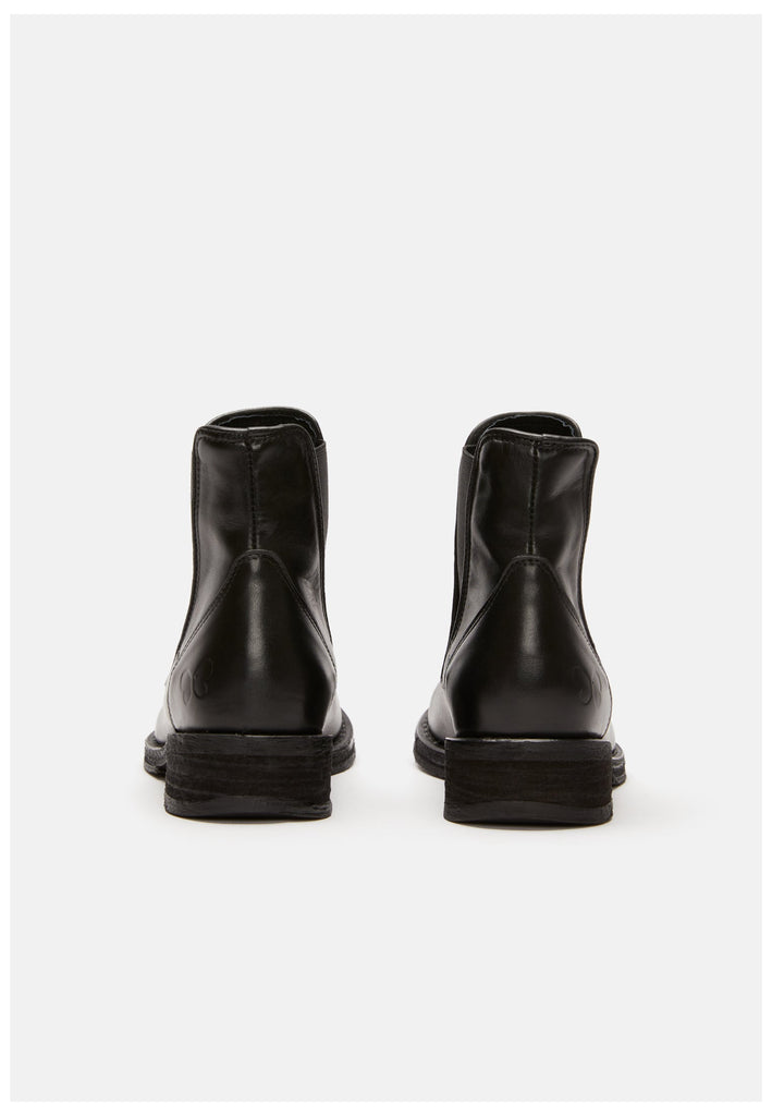 FELMINI Stiefelette Leder/Textil Black