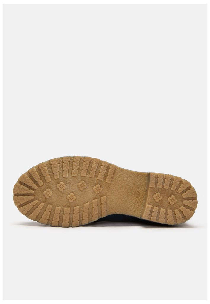 FELMINI Stiefelette Leder/Textil Blau