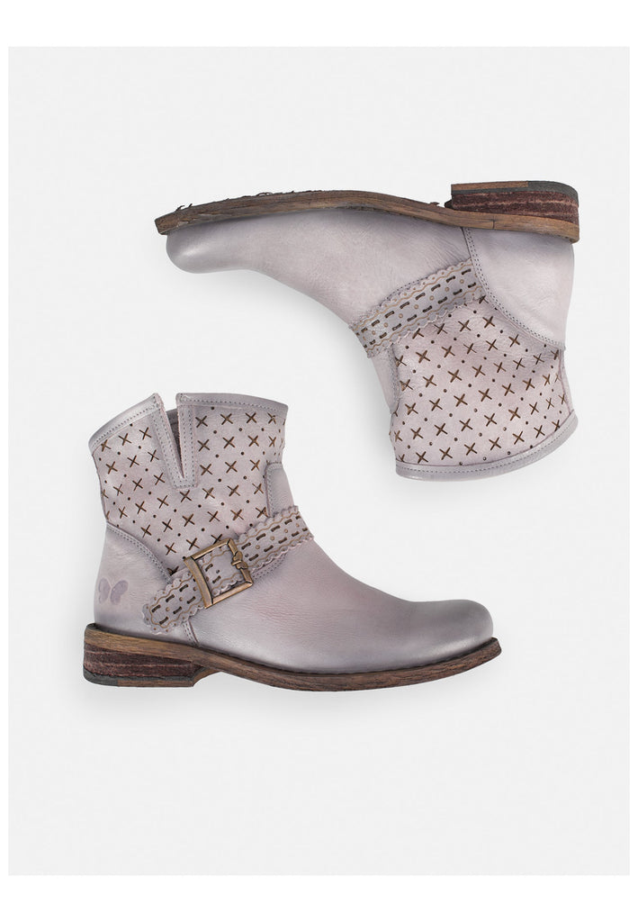 FELMINI Stiefelette Leder Violett/Rosa