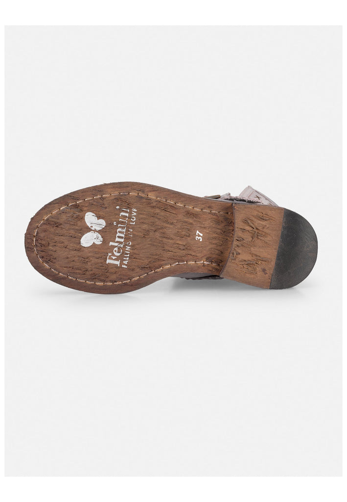 FELMINI Stiefelette Leder Violett/Rosa