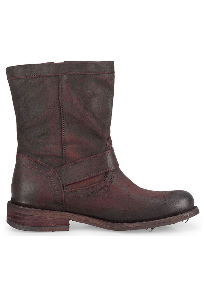 FELMINI Stiefelette Veloursleder Braun