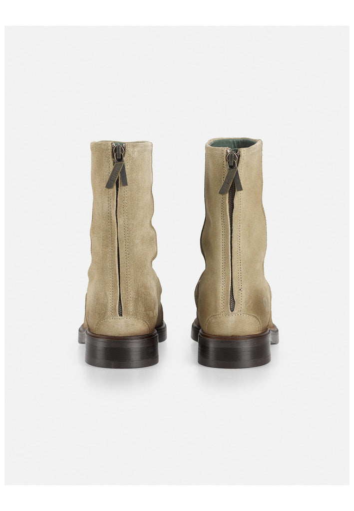 FELMINI Stiefelette Veloursleder Braun