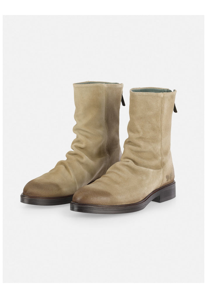 FELMINI Stiefelette Veloursleder Braun