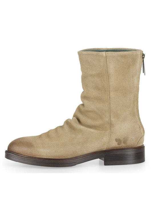 FELMINI Stiefelette Veloursleder Braun